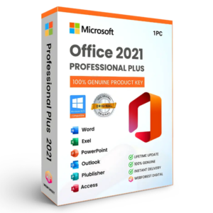 Microsoft Office 2021 Professional Plus for Windows | Lifetime License