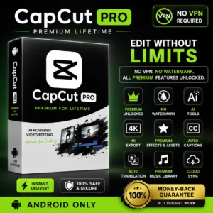 CapCut Pro Premium Lifetime for Android No VPN Required